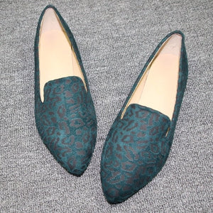 Lady Rome Style Leopard p Plus size 12 11 44 No Heels Square toe shoes Women Soft Sole Slip-on Breathable Brown White Printing