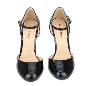 Big Size 37-50 Women Pumps Thin High Heels Shoes women wedding shoes sapato feminino zapatos mujer taconel Ankle Fastener Shoes