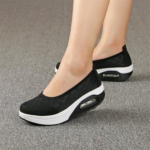 2019 Summer new Women's thick-soled shoes shake fashion casual Shake shoes thick bottom sponge cake single cushion shoes s012