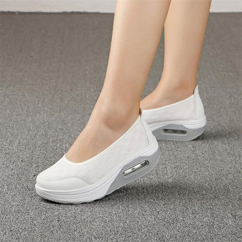 2019 Summer new Women's thick-soled shoes shake fashion casual Shake shoes thick bottom sponge cake single cushion shoes s012