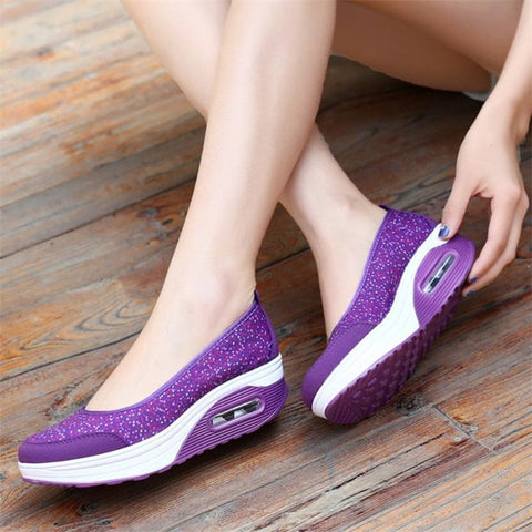 2019 Summer new Women's thick-soled shoes shake fashion casual Shake shoes thick bottom sponge cake single cushion shoes s012