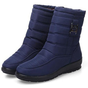 Snow Boots 2019 Brand Women Winter Boots Mother Shoes Antiskid Waterproof Flexible Women Fashion Casual Boots Plus Size