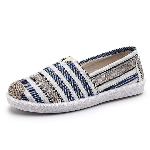 Autumn Women Loafers Shoes Espadrille Graffiti Comfort Flat Platform Creepers Shoes Slip On Shoes Women Footwear Ladies Shoes