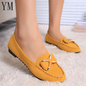 Flat Shoes Women Autumn Slip On Shoes For Loafers Moccasin Womens Zapatos Mujer Ballet Flats Knot Womens Shoes Woman Doug shoe