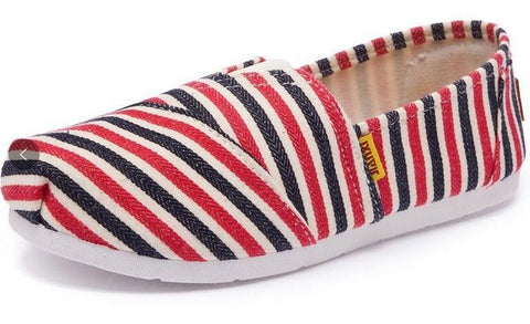 Women's fashion Flat shoes Lazy's espadrilles Women's canvas shoes girl loafers espadrilles Women Flats shoes size 35-44