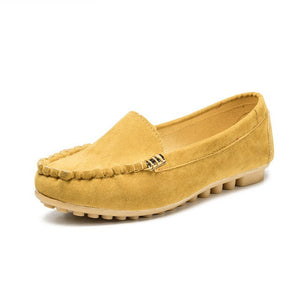 Women Flats shoes 2019 Loafers Color Slip on Flat Shoes Ballet Flats Comfortable Ladies shoe Plus Size 35-40 zapatos mujer C501