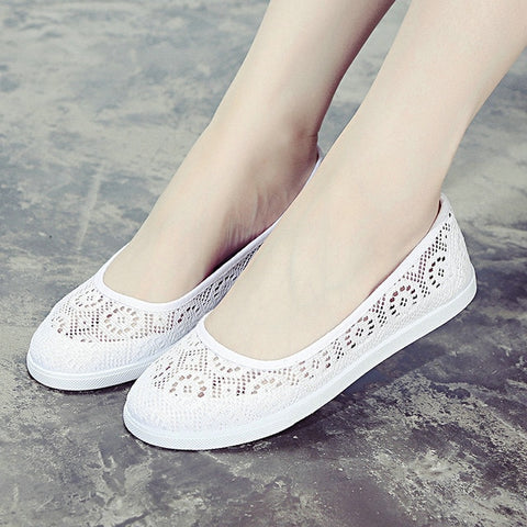 2019 New Canvas nurse shoes Solid Women Platform Casual Shoes Women Flat Bottom feminino Women shoes Size 34-41