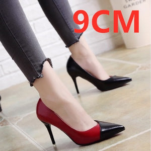 Marlisasa Vrouwen Pompen Women Fashion Comfortable Multi Color High Quality High Heel Shoes Lady Pointed Toe Spring Shoes F2428