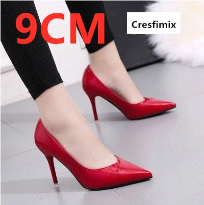 Marlisasa Vrouwen Pompen Women Fashion Comfortable Multi Color High Quality High Heel Shoes Lady Pointed Toe Spring Shoes F2428