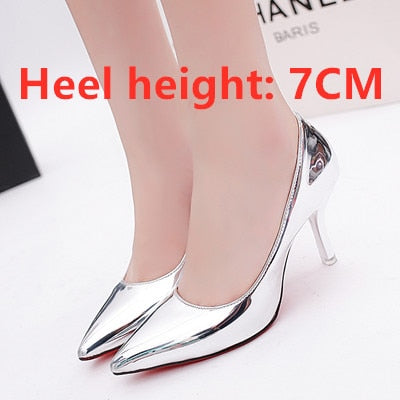 Marlisasa Vrouwen Pompen Women Fashion Comfortable Multi Color High Quality High Heel Shoes Lady Pointed Toe Spring Shoes F2428