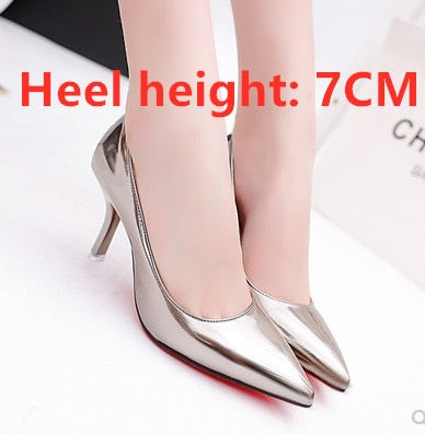 Marlisasa Vrouwen Pompen Women Fashion Comfortable Multi Color High Quality High Heel Shoes Lady Pointed Toe Spring Shoes F2428