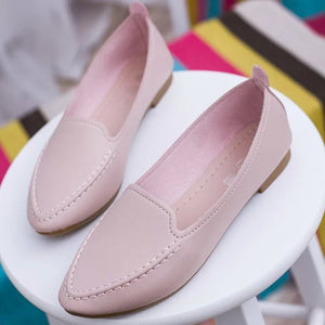 2019 New Arrival Soft Single Shoes Women Round toe Flats Fashion Women's Flats Ladies Brand Shoes Women Loafers