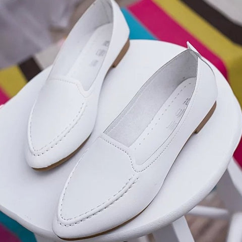 2019 New Arrival Soft Single Shoes Women Round toe Flats Fashion Women's Flats Ladies Brand Shoes Women Loafers
