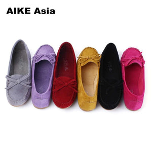 2019 Summer Top Fashion Women's Flat Shoes Woman Flats Casual Loafers Soft Slip On Moccasins Lady Driving  Zapatillas Mujer
