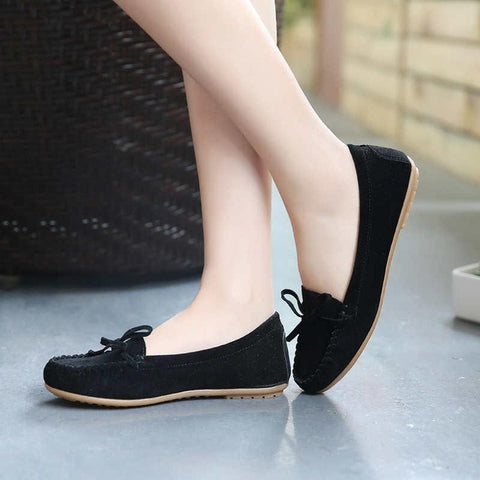 2019 Summer Top Fashion Women's Flat Shoes Woman Flats Casual Loafers Soft Slip On Moccasins Lady Driving  Zapatillas Mujer
