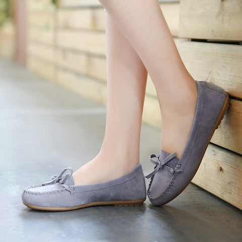 2019 Summer Top Fashion Women's Flat Shoes Woman Flats Casual Loafers Soft Slip On Moccasins Lady Driving  Zapatillas Mujer