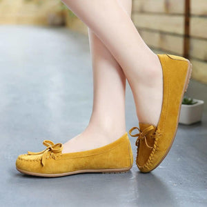 2019 Summer Top Fashion Women's Flat Shoes Woman Flats Casual Loafers Soft Slip On Moccasins Lady Driving  Zapatillas Mujer