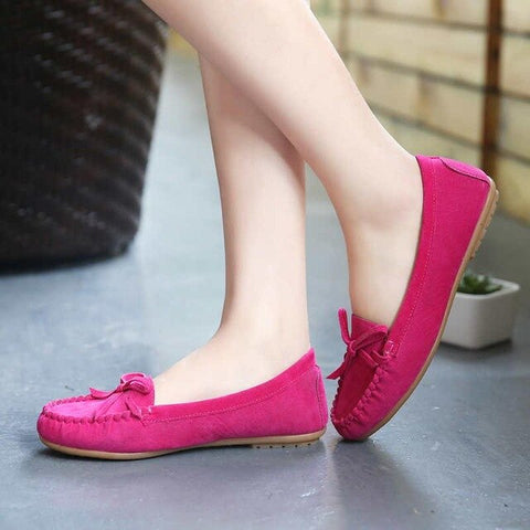 2019 Summer Top Fashion Women's Flat Shoes Woman Flats Casual Loafers Soft Slip On Moccasins Lady Driving  Zapatillas Mujer