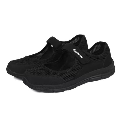 BALTROP Summer sandals soft soles portable Sneakers walking shoes flat soles for women breathable shoes for elder mothers 00766