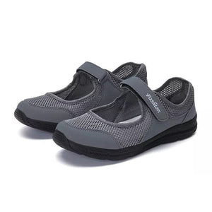 BALTROP Summer sandals soft soles portable Sneakers walking shoes flat soles for women breathable shoes for elder mothers 00766