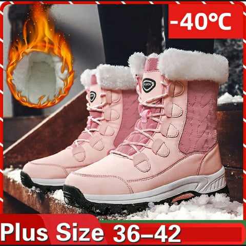 KAMUCC New Women Boots Women's Winter Boots Shoes Woman Snow Boots Women's Boots Winter Boots for Women Winter Shoes Ankle Boots