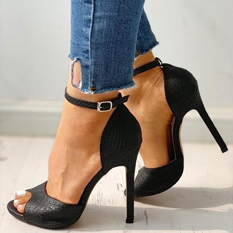 New shoes woman High Heels Pumps Sandals Fashion Summer Sexy Ladies Increased Stiletto Super Peep Toe shoes dropshipping