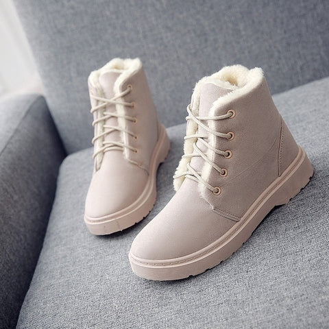 Women Boots 2019 Winter Shoes Woman Snow Boots Large Plush Inside Botas Mujer Waterproof Australian Boots Female Booties