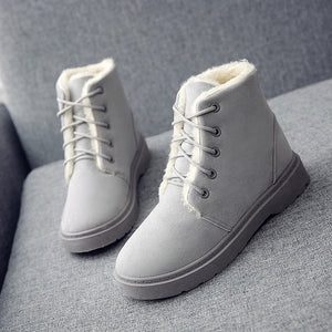 Women Boots 2019 Winter Shoes Woman Snow Boots Large Plush Inside Botas Mujer Waterproof Australian Boots Female Booties