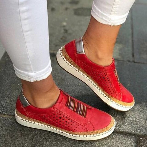 Slip-On Sneaker Woman Ladies Casual Shoes Comfortable Lady Loafers Women''s Flats