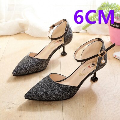 Cresfimix Women Fashion Silver High Quality Buckle Strap High Heels Lady Golden Sexy Party Pumps Wedding High Heel Shoes C5505