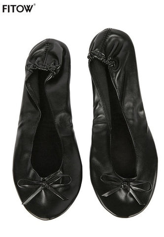 After Party Shoes Foldable Ballet Flats Portable Travel Fold up Shoe Prom Ballerina Flats Roll Up for Bridal Wedding Party Shoes