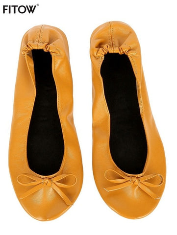 After Party Shoes Foldable Ballet Flats Portable Travel Fold up Shoe Prom Ballerina Flats Roll Up for Bridal Wedding Party Shoes