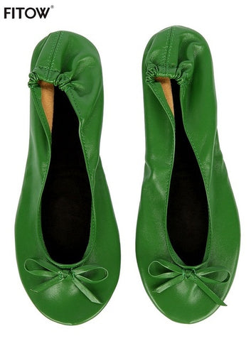 After Party Shoes Foldable Ballet Flats Portable Travel Fold up Shoe Prom Ballerina Flats Roll Up for Bridal Wedding Party Shoes