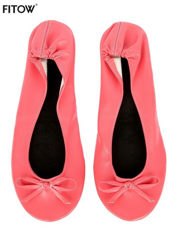 After Party Shoes Foldable Ballet Flats Portable Travel Fold up Shoe Prom Ballerina Flats Roll Up for Bridal Wedding Party Shoes