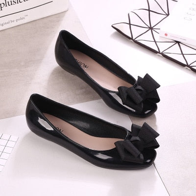 Cresfimix zapatos planos de mujer women fashion comfortable jelly flat shoes lady cute cool spring & summer slip on shoes a377