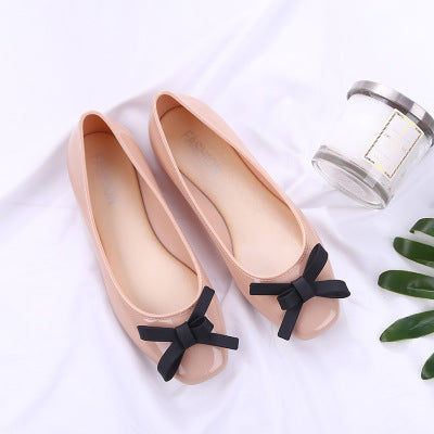 Cresfimix zapatos planos de mujer women fashion comfortable jelly flat shoes lady cute cool spring & summer slip on shoes a377