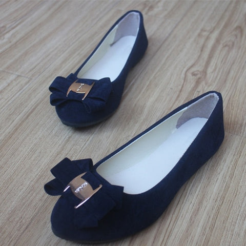 Plardin 2019 Fashion Flock Women's Flats For New Summer Slip-On Round Toe Casual Flat Shoes Basic ballet Shoes Woman Size Plus