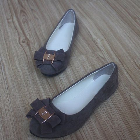 Plardin 2019 Fashion Flock Women's Flats For New Summer Slip-On Round Toe Casual Flat Shoes Basic ballet Shoes Woman Size Plus