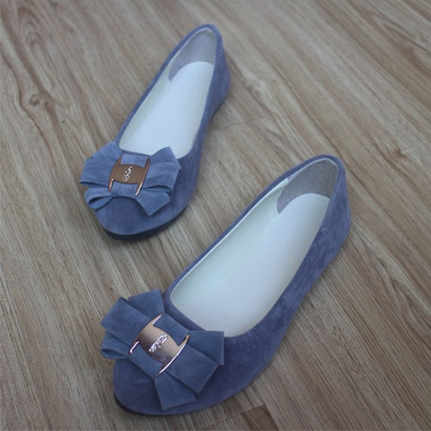Plardin 2019 Fashion Flock Women's Flats For New Summer Slip-On Round Toe Casual Flat Shoes Basic ballet Shoes Woman Size Plus