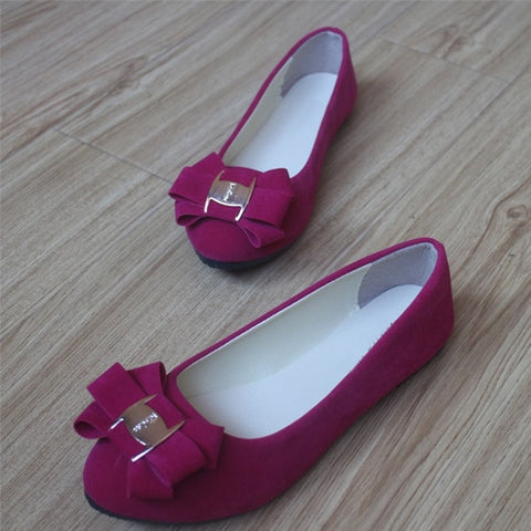 Plardin 2019 Fashion Flock Women's Flats For New Summer Slip-On Round Toe Casual Flat Shoes Basic ballet Shoes Woman Size Plus