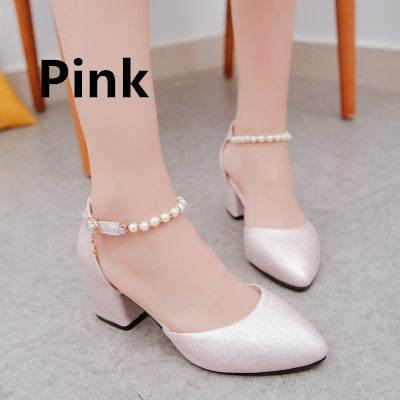 Cresfimix women comfortable spring & summer 7cm high heel pumps lady casual white wedding high heel shoes leisure shoes a2435