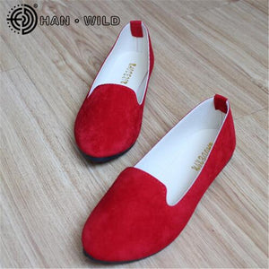 Women's Flats 2019 Women Shoes Candy Color Woman Loafers Spring Autumn Flat Shoes Women Zapatos Mujer Summer Shoes Size 35-43