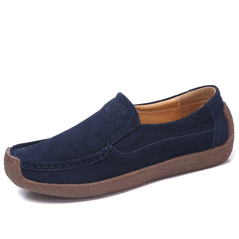Lace-up Women Flats Comfortable Summer Loafers Women Shoes Breathable leather Sneakers Fashion Black Soft Casual Shoes Female